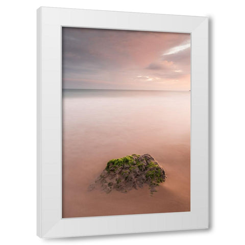 Untitled White Modern Wood Framed Art Print by Relloso Nunez, Hector