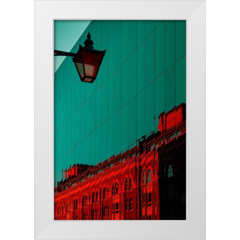 A Light At The Window. White Modern Wood Framed Art Print by Hamilton, Chris