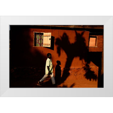 Rca White Modern Wood Framed Art Print by Godinho, Luis