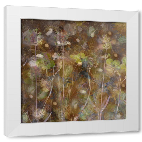 Summer Pastel White Modern Wood Framed Art Print by Dingemans, Saskia