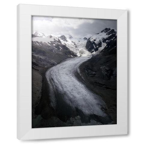 Swiss Ice White Modern Wood Framed Art Print by Tavani, Francesco