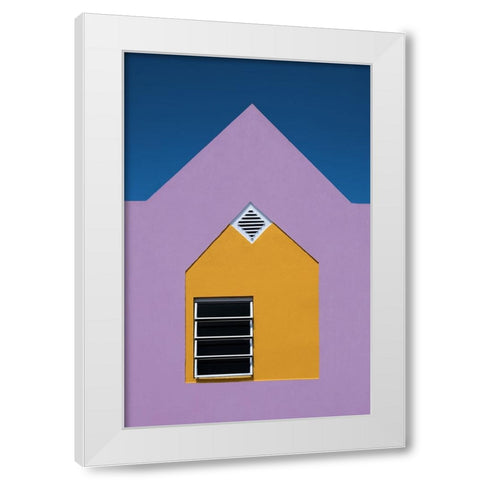 Windows White Modern Wood Framed Art Print by Endermann, Rolf