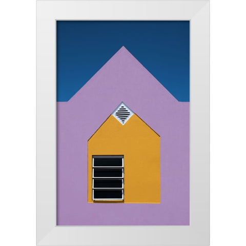 Windows White Modern Wood Framed Art Print by Endermann, Rolf
