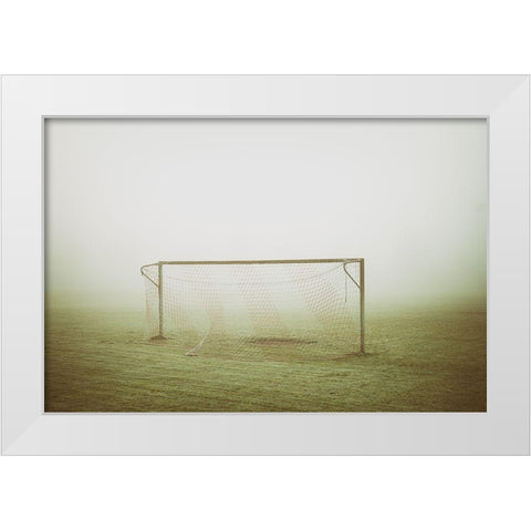 Fog Play White Modern Wood Framed Art Print by Hartlieb, Jurgen