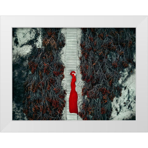 My Road-My Dream-My Life... White Modern Wood Framed Art Print by Bolgov, Ruslan