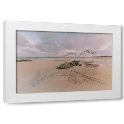 Arctic Impressions I White Modern Wood Framed Art Print by Popan, Adrian