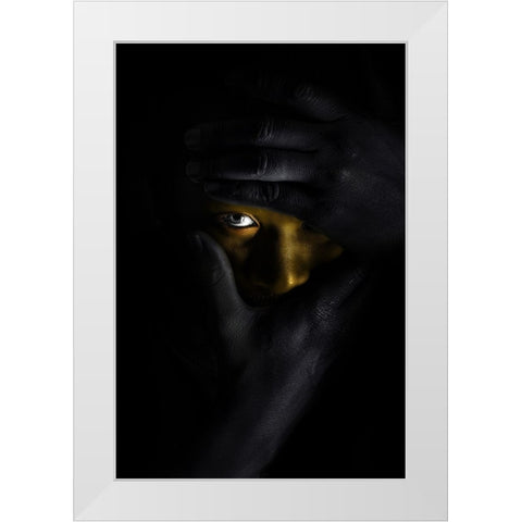 The Silence White Modern Wood Framed Art Print by Petrocca, Domenico