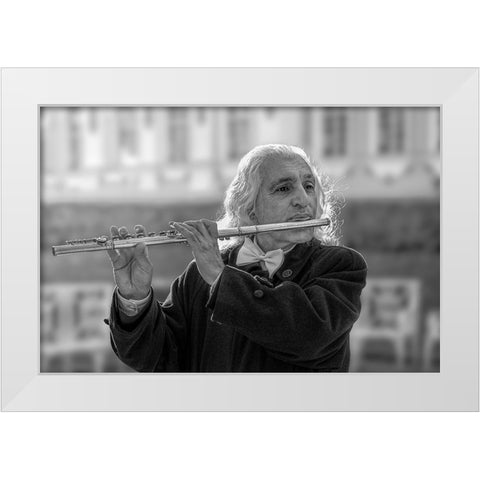 The Passage Of Time White Modern Wood Framed Art Print by Yu Wu, Irene