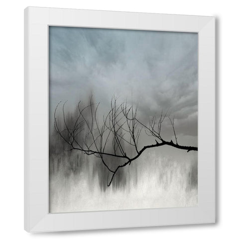 Redemption White Modern Wood Framed Art Print by Claes, Gilbert