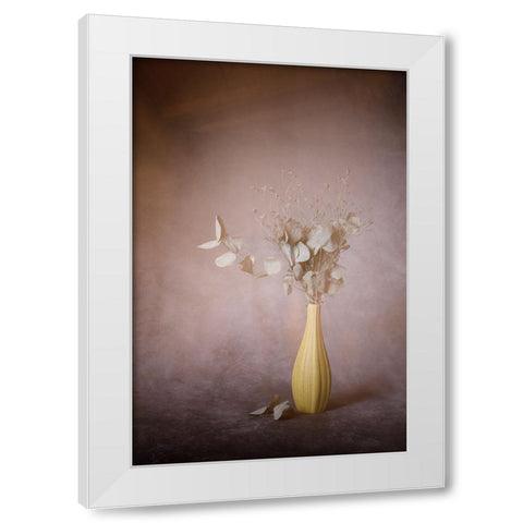 Every Morning Of World White Modern Wood Framed Art Print by Benezech, Martine