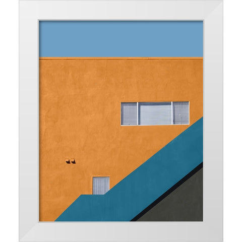 Condo White Modern Wood Framed Art Print by Labagnara, Roxana
