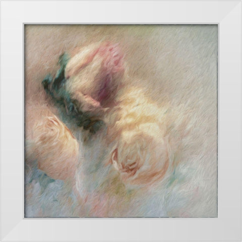 Transitory White Modern Wood Framed Art Print by Claes, Gilbert