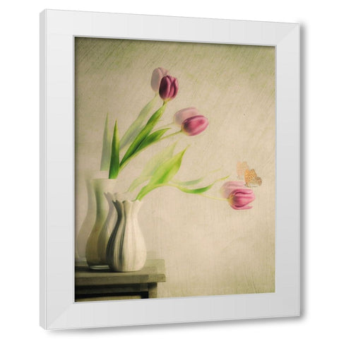 Doubts And Certainties White Modern Wood Framed Art Print by Giani, Cristiano