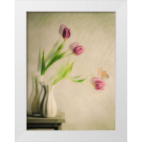 Doubts And Certainties White Modern Wood Framed Art Print by Giani, Cristiano