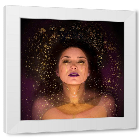 Escape From Reality II White Modern Wood Framed Art Print by Stalmans, Luc