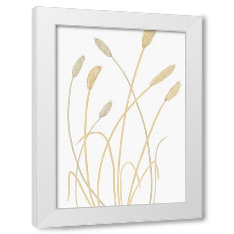 Bunny Grass 01 White Modern Wood Framed Art Print by 1x Studio II