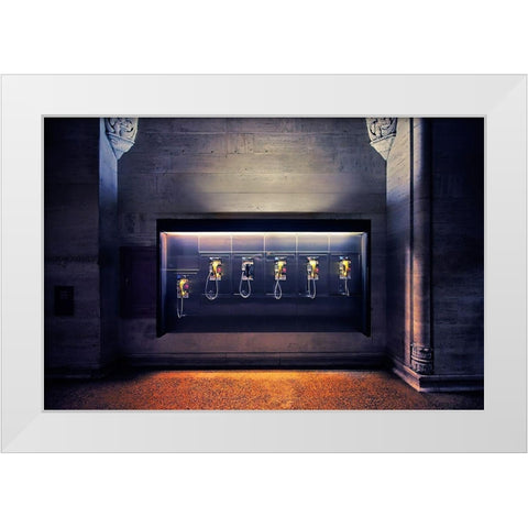 Integration White Modern Wood Framed Art Print by Ratzer, Klaus