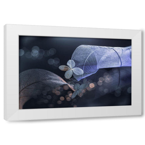 Fantasasa De Invierno... White Modern Wood Framed Art Print by Kopcev, Igor