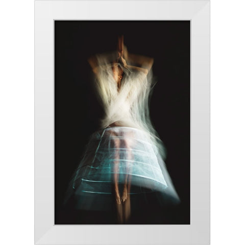 The Living Soul White Modern Wood Framed Art Print by Bolgov, Ruslan