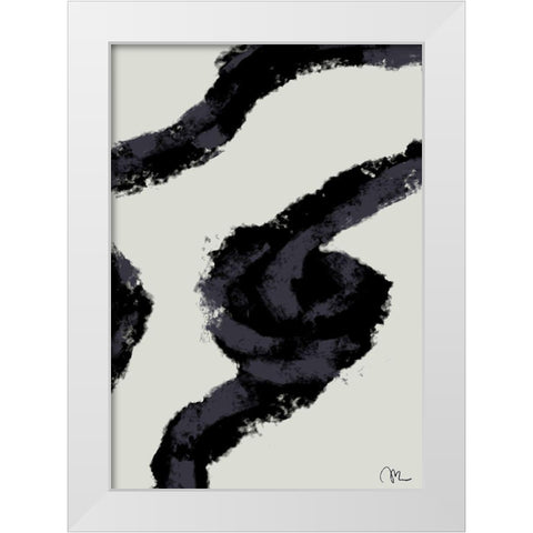 Rope White Modern Wood Framed Art Print by 1x Studio II