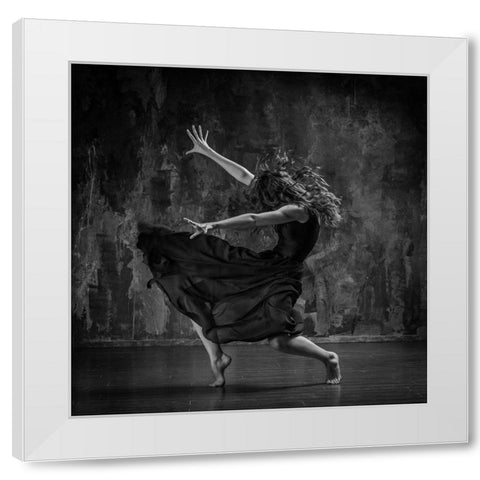 *** White Modern Wood Framed Art Print by Shestopalov, Constantin