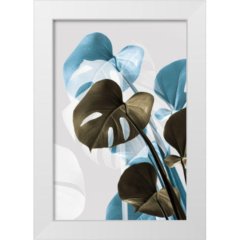 Monstera Creative 13 White Modern Wood Framed Art Print by 1x Studio III
