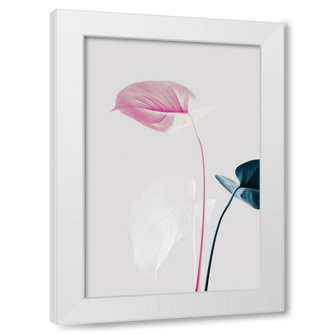 Monstera Creative 24 White Modern Wood Framed Art Print by 1x Studio III