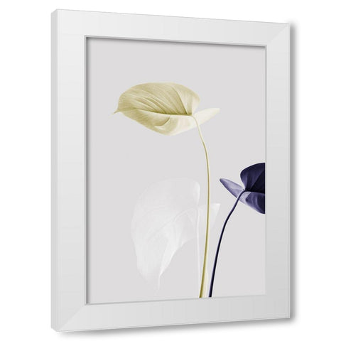 Monstera Creative 23 White Modern Wood Framed Art Print by 1x Studio III