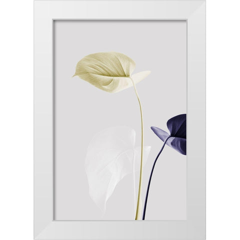 Monstera Creative 23 White Modern Wood Framed Art Print by 1x Studio III