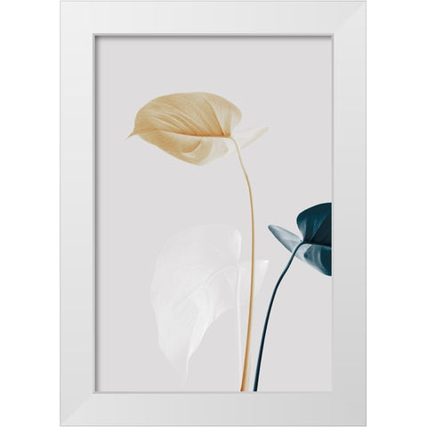 Monstera Creative 20 White Modern Wood Framed Art Print by 1x Studio III
