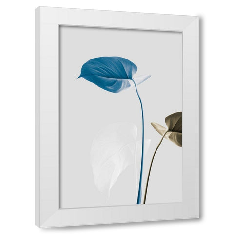 Monstera Creative 19 White Modern Wood Framed Art Print by 1x Studio III