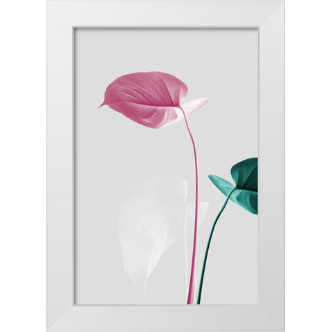 Monstera Creative 18 White Modern Wood Framed Art Print by 1x Studio III