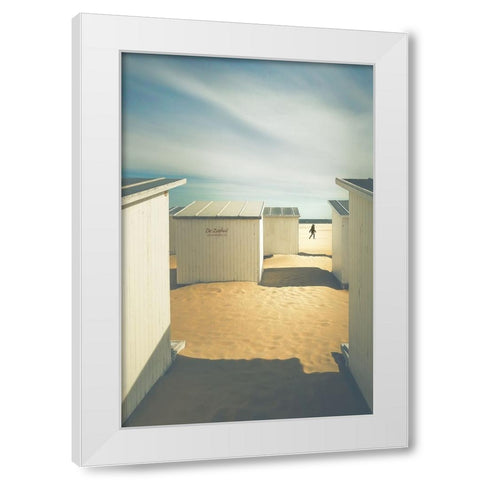Fresh Air White Modern Wood Framed Art Print by Huybrighs, Marc