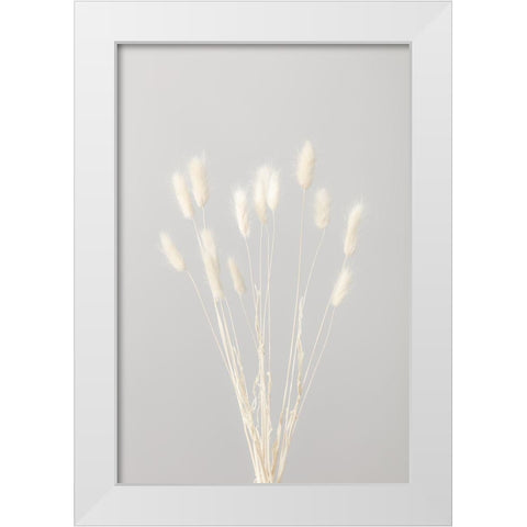 Bunny Grass No 1 White Modern Wood Framed Art Print by 1x Studio III