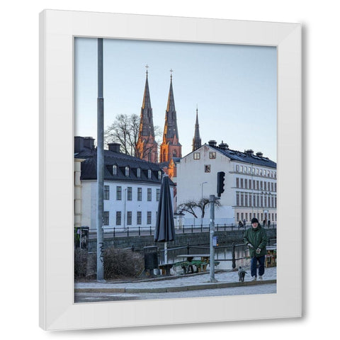 Bad Weather White Modern Wood Framed Art Print by Jovelou, Jacob