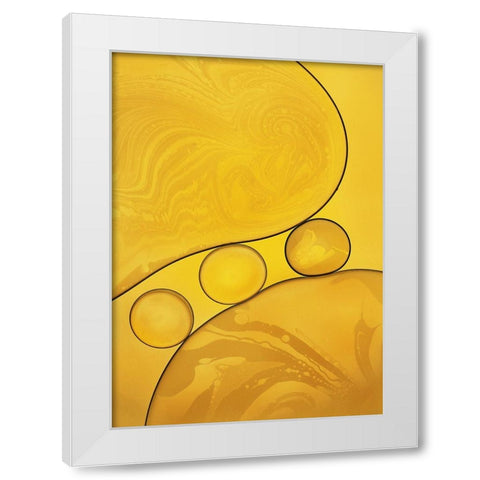 Untitled White Modern Wood Framed Art Print by Swidan, Hazem
