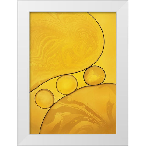 Untitled White Modern Wood Framed Art Print by Swidan, Hazem