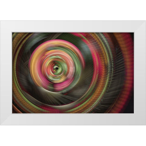 The Eye White Modern Wood Framed Art Print by Westum, Heidi
