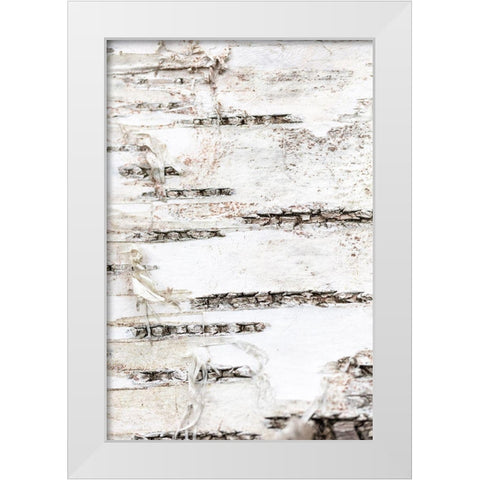 Tree bark_1 White Modern Wood Framed Art Print by 1x Studio III