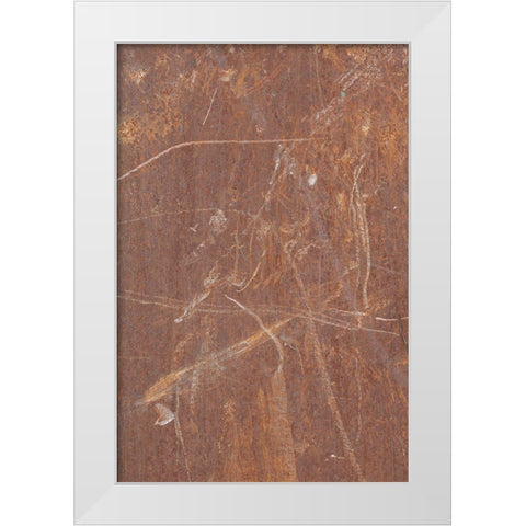 Sheet Metal Wall_1 White Modern Wood Framed Art Print by 1x Studio III
