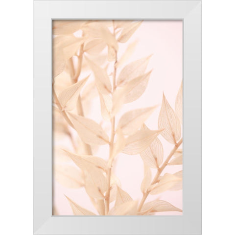 Untitled White Modern Wood Framed Art Print by 1x Studio III
