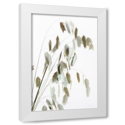 Dried Grass_Natural White Modern Wood Framed Art Print by 1x Studio III