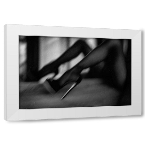 Bona|Sera White Modern Wood Framed Art Print by Schottstaedt, Erik