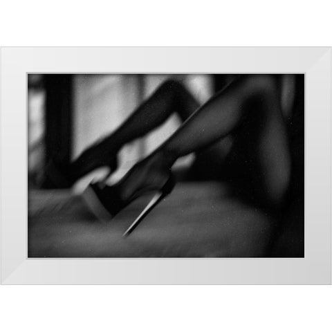 Bona|Sera White Modern Wood Framed Art Print by Schottstaedt, Erik