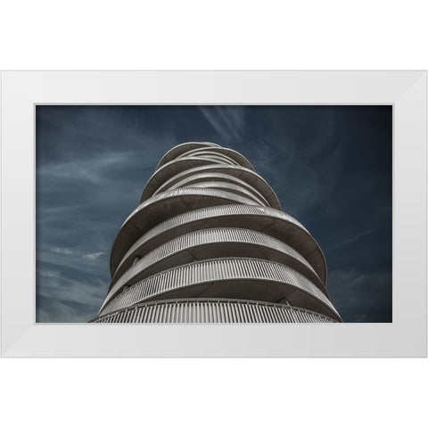 Urban Architecture White Modern Wood Framed Art Print by Schuster, Inge
