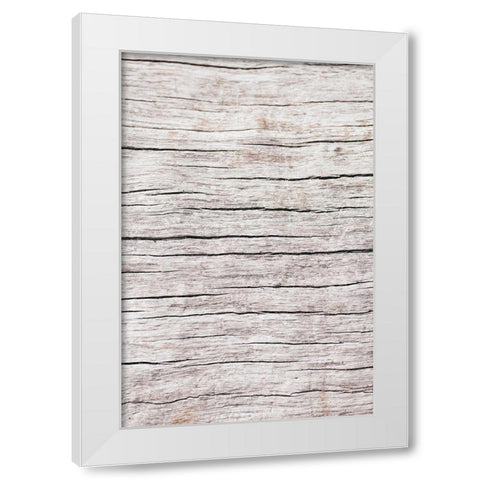 Wood close up White Modern Wood Framed Art Print by 1x Studio III