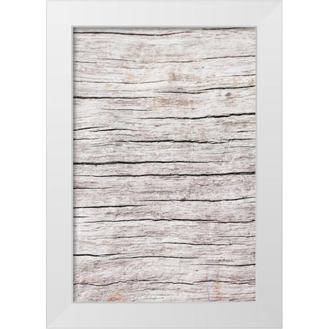 Wood close up White Modern Wood Framed Art Print by 1x Studio III