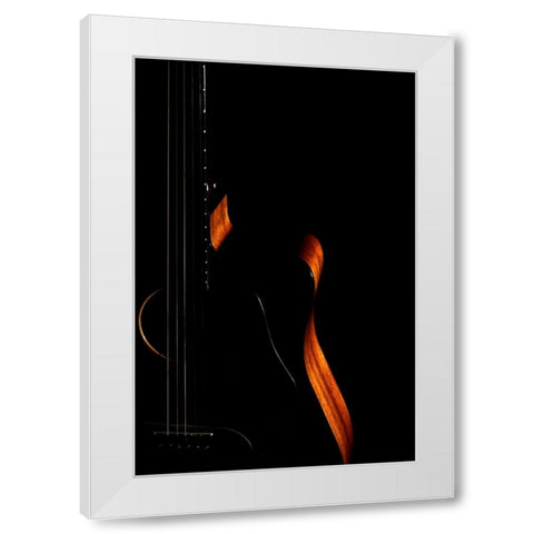 Curves. White Modern Wood Framed Art Print by Taylor, Chris