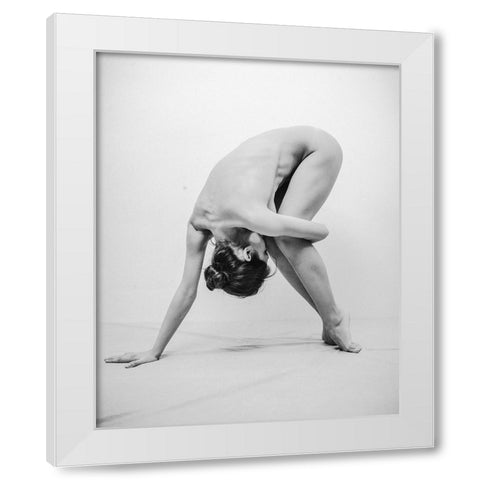 Untitled White Modern Wood Framed Art Print by Pereverzov, Alexander
