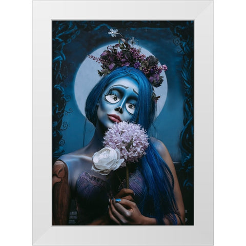 Corpse Bride White Modern Wood Framed Art Print by Behzadi Boroujeni, Amir